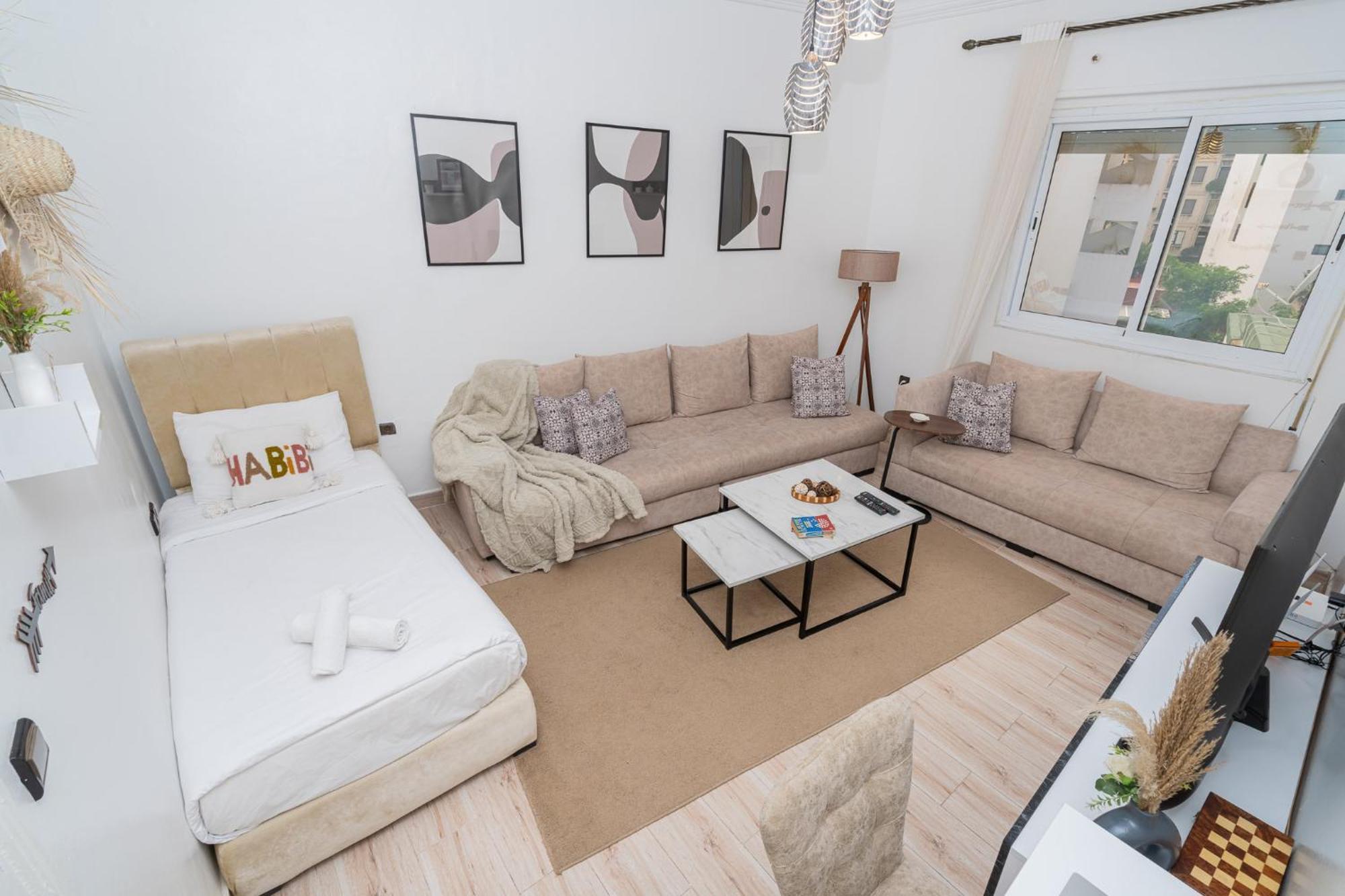Appartement Ensolleille Au Coeur De Tanger Экстерьер фото